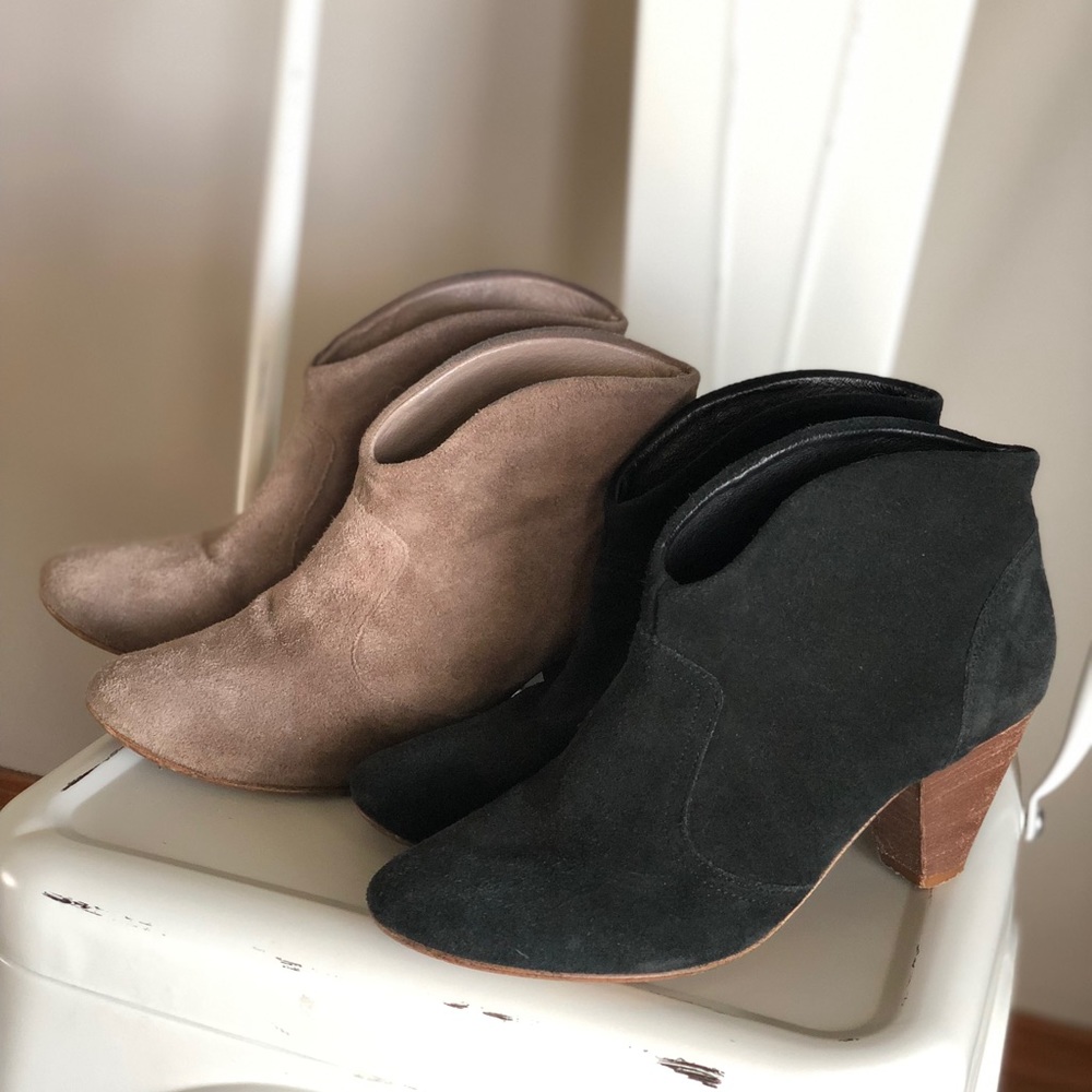 2 pairs Steve Madden booties